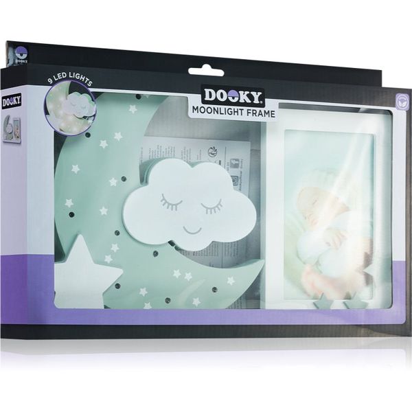 Dooky Dooky Luxury Memory Box Triple Frame Printset dekorativen okvirček z LED-osvetlitvijo Frame Olive 1 kos