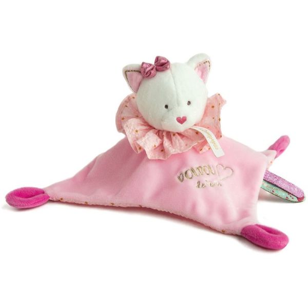 Doudou Doudou Gift Set Cuddle Cloth ninica Pink Cat 1 kos