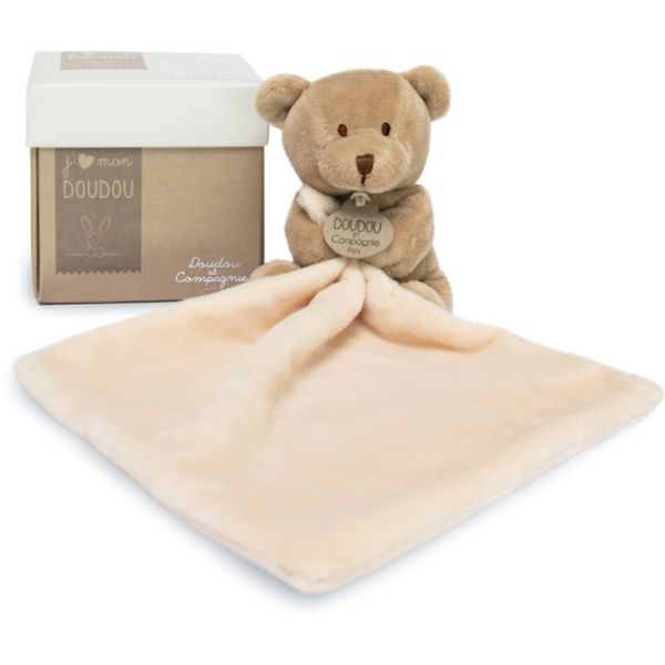 Doudou Doudou Gift Set Teddy darilni set za otroke od rojstva 1 kos