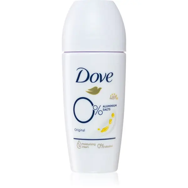 Dove Dove 0% ALU deodorant roll-on brez aluminija 50 ml