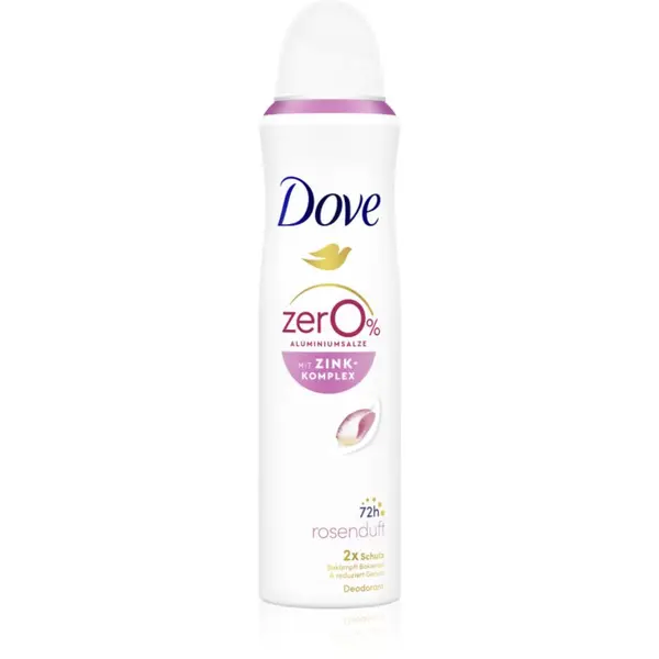 Dove Dove 0% ALU Rose and Jasmine antiperspirant v pršilu brez aluminija Rose 150 ml