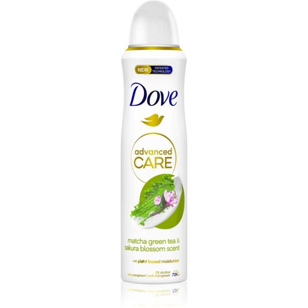 Dove Dove Advanced Care Antiperspirant antiperspirant 72 ur Matcha Green Tea & Sakura Blossom 150 ml