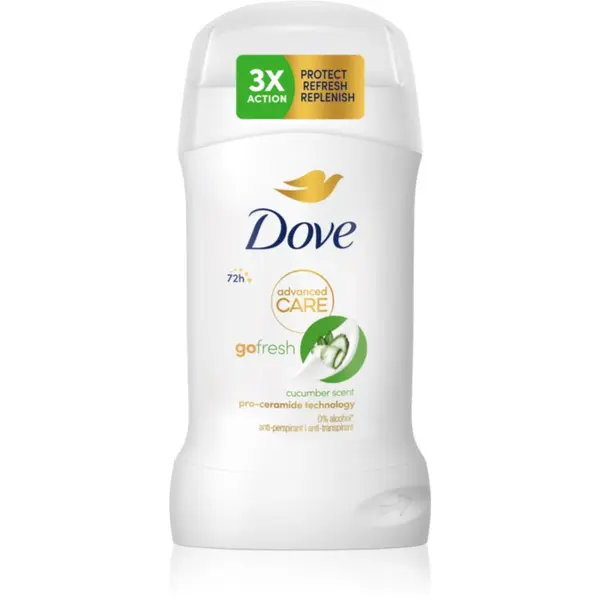 Dove Dove Advanced Care Cucumber & Green Tea trdi deodorant 50 ml