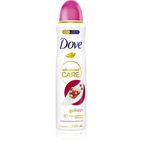 Dove Dove Advanced Care Go Fresh antiperspirant brez alkohola Go Fresh Pomegranate & Lemon Verbena 150 ml