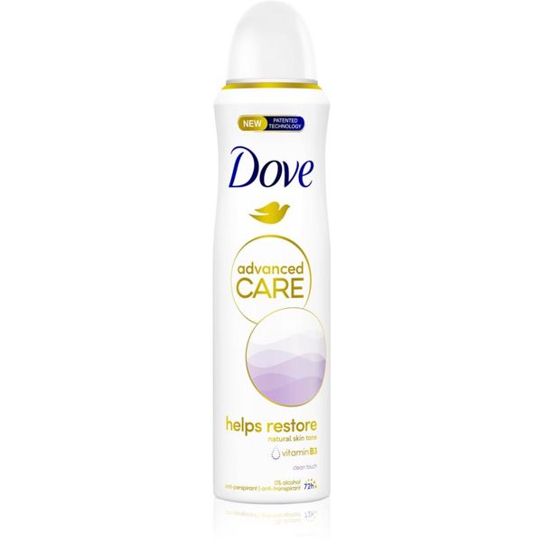 Dove Dove Advanced Care Helps Restore antiperspirant brez alkohola Clean Touch 150 ml