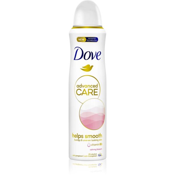 Dove Dove Advanced Care Helps Smooth antiperspirant v pršilu 72 ur 150 ml