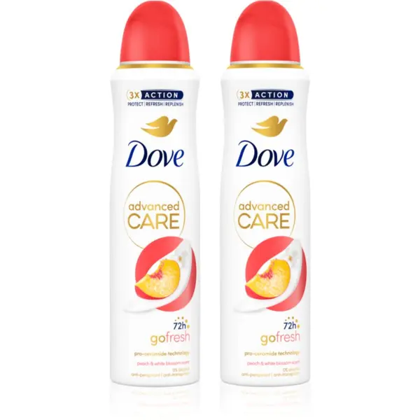 Dove Dove Advanced Care Peach & White Blossom dezodorant pršilo