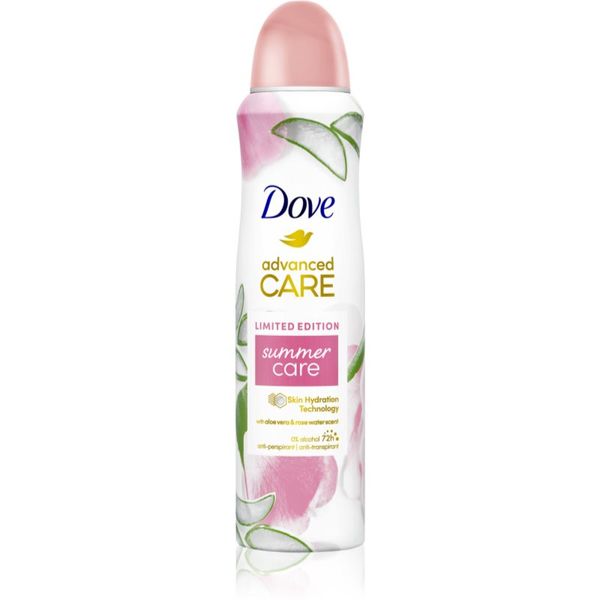 Dove Dove Advanced Care Summer Care antiperspirant v pršilu 72 ur Limited Edition 150 ml