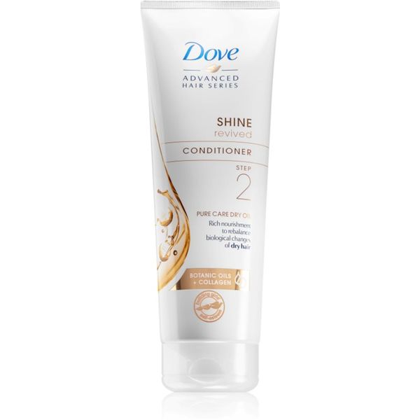 Dove Dove Advanced Hair Series Pure Care Dry Oil balzam za suhe in mat lase 250 ml