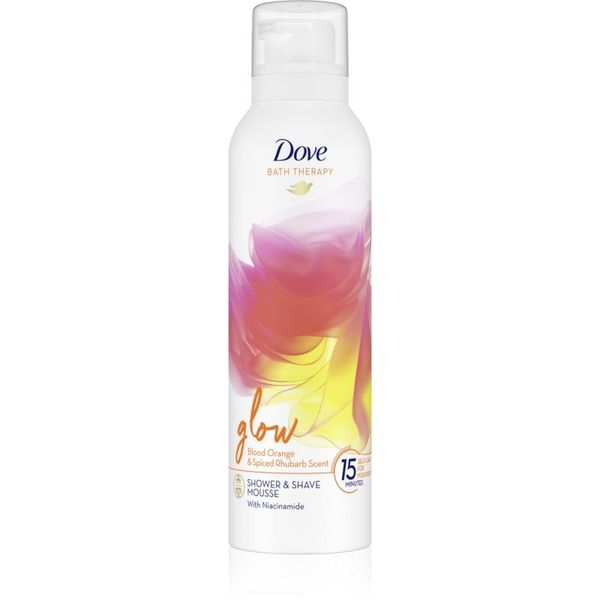 Dove Dove Bath Therapy Glow pena za prhanje Blood Orange & Rhubarb 200 ml