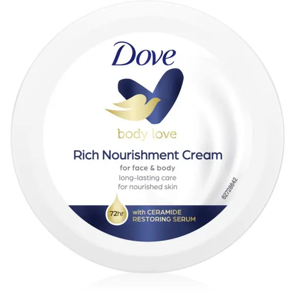 Dove Dove Body Love Rich Nourishing Cream hranilna krema s kokosom 75 ml