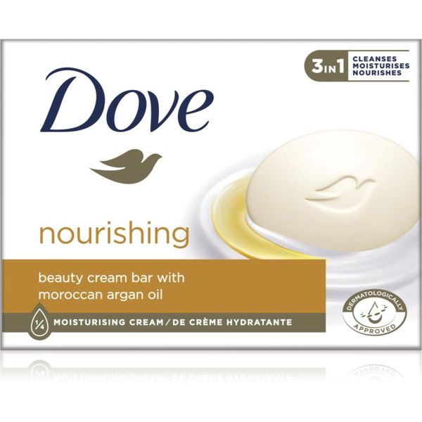 Dove Dove Cream Oil trdo milo z arganovim oljem 90 g