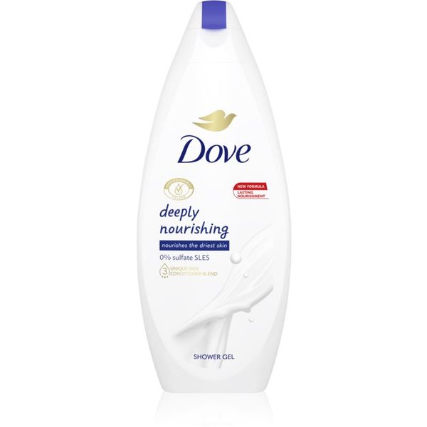 Dove Dove Deeply Nourishing hranilni gel za prhanje 225 ml