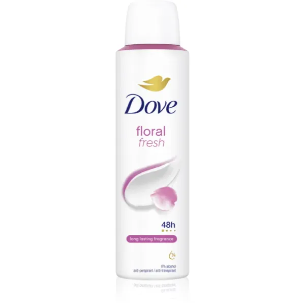 Dove Dove Floral Antiperspirant osvežilni deodorant v pršilu za ženske 150 ml