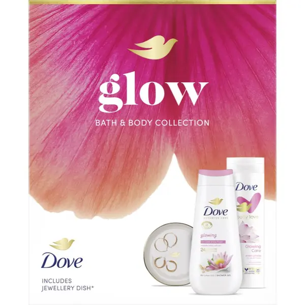 Dove Dove Glow darilni set za ženske