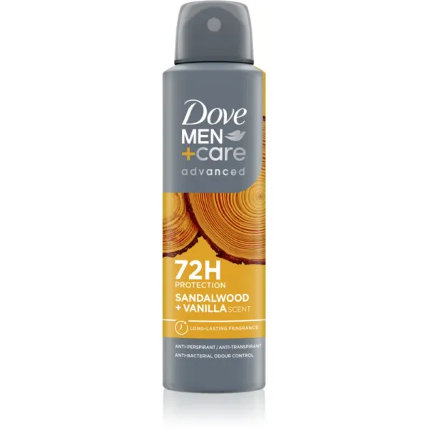 Dove Dove Men+Care Advanced osvežilni deodorant za moške Sandalwood&Vanilla 150 ml