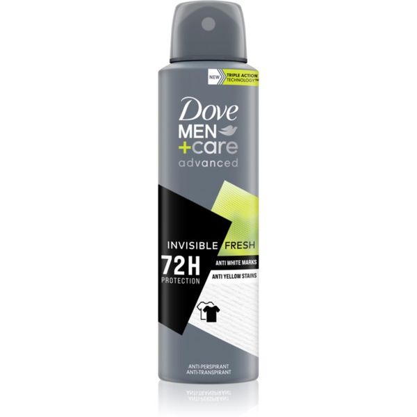 Dove Dove Men+Care Antiperspirant antiperspirant v pršilu 72 ur Invisible Fresh 150 ml