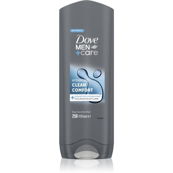 Dove Dove Men+Care Clean Comfort gel za prhanje 250 ml