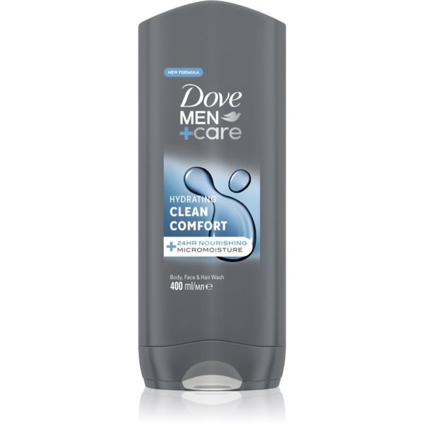 Dove Dove Men+Care Clean Comfort gel za prhanje za moške 400 ml