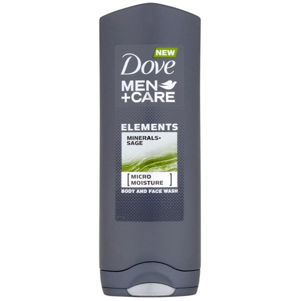 Dove Dove Men+Care Elements gel za prhanje za obraz in telo 2 v 1 250 ml