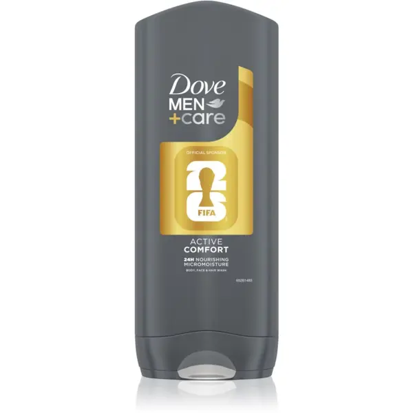 Dove Dove Men+Care FIFA Active Comfort gel za prhanje 400 ml