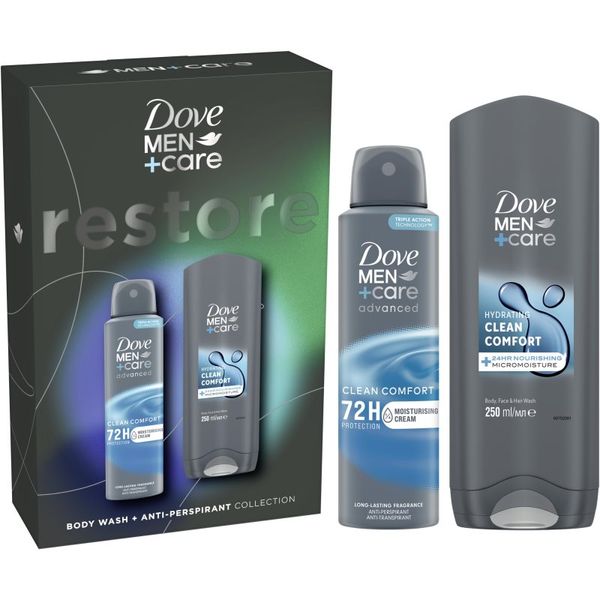 Dove Dove Men+Care Restore darilni set Clean Comfort (za telo) za moške