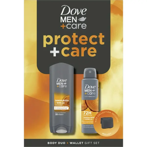 Dove Dove Men+Care Sandalwood&Vanilla darilni set za moške