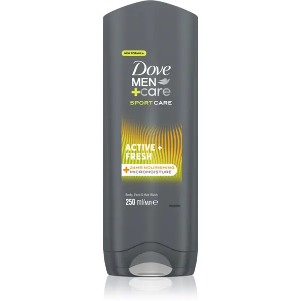 Dove Dove Men+Care Sport gel za prhanje za telo in obraz 250 ml