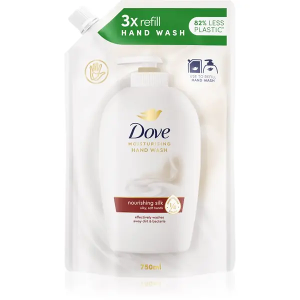 Dove Dove Nourishing Silk tekoče milo nadomestno polnilo 750 ml