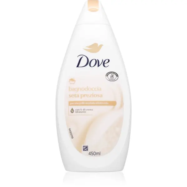 Dove Dove Precious Silk Shower Gel gel za prhanje za nežno in gladko kožo 450 ml