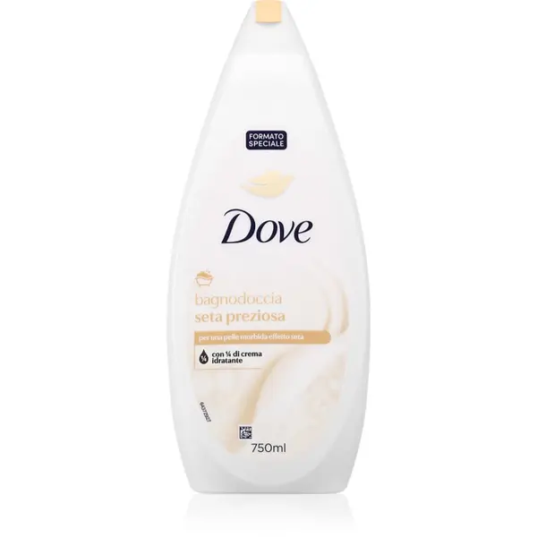 Dove Dove Precious Silk Shower Gel gel za prhanje za nežno in gladko kožo 750 ml