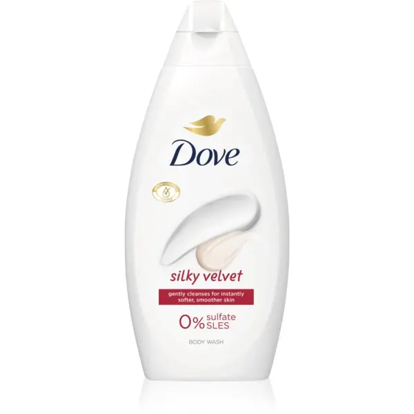 Dove Dove Silky Velvet hranilni gel za prhanje 450 ml
