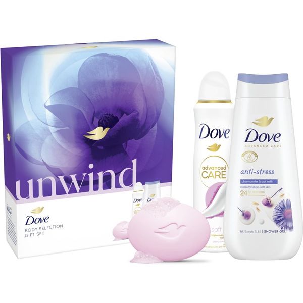 Dove Dove Unwind darilni set (za telo)