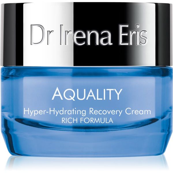Dr Irena Eris Dr Irena Eris Aquality Hyper-Hydrating Recovery Cream Rich Formula globinsko vlažilna krema proti gubam 50 ml