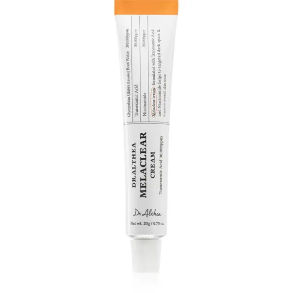Dr. Althea Dr. Althea Melaclear Cream gladilna in posvetlitvena krema za poenotenje tona kože 20 g
