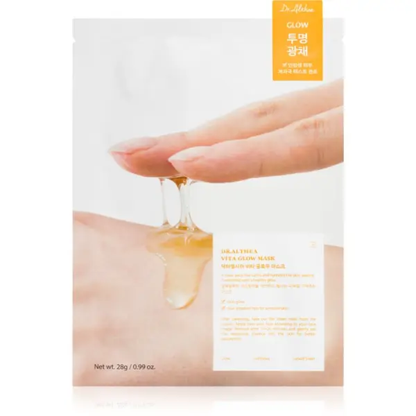Dr. Althea Dr. Althea Vita Glow Mask revitalizacijska maska iz platna 28 g
