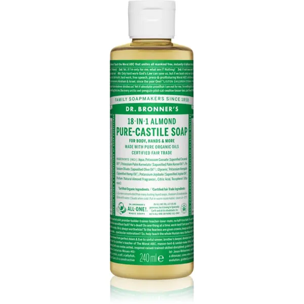 Dr. Bronner’s Dr. Bronner’s Almond tekoče univerzalno milo 240 ml