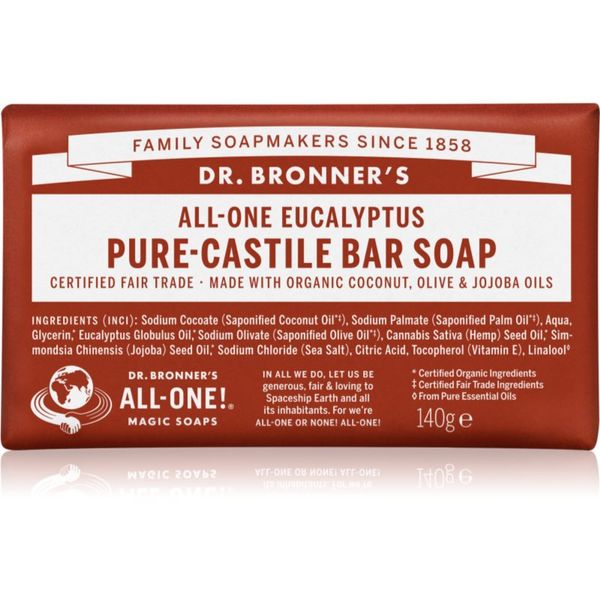 Dr. Bronner’s Dr. Bronner’s Eucalyptus trdo milo 140 g