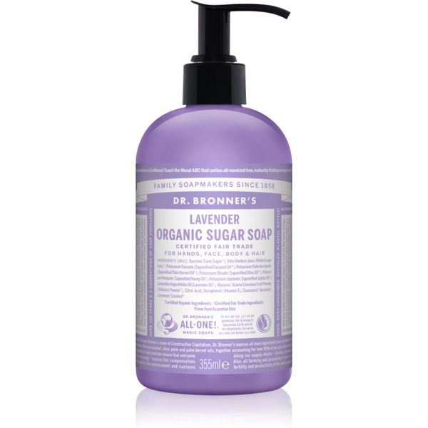 Dr. Bronner’s Dr. Bronner’s Lavender tekoče milo za telo in lase 355 ml