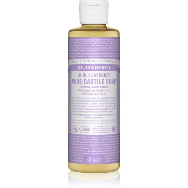 Dr. Bronner’s Dr. Bronner’s Lavender tekoče univerzalno milo 240 ml