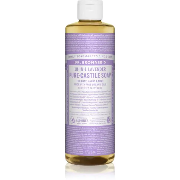 Dr. Bronner’s Dr. Bronner’s Lavender tekoče univerzalno milo 475 ml
