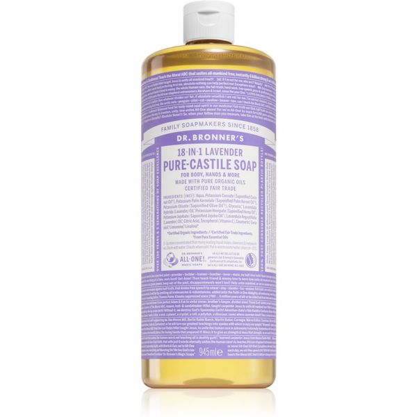 Dr. Bronner’s Dr. Bronner’s Lavender tekoče univerzalno milo 945 ml