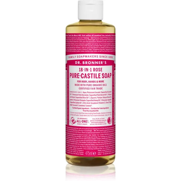 Dr. Bronner’s Dr. Bronner’s Rose tekoče univerzalno milo 475 m