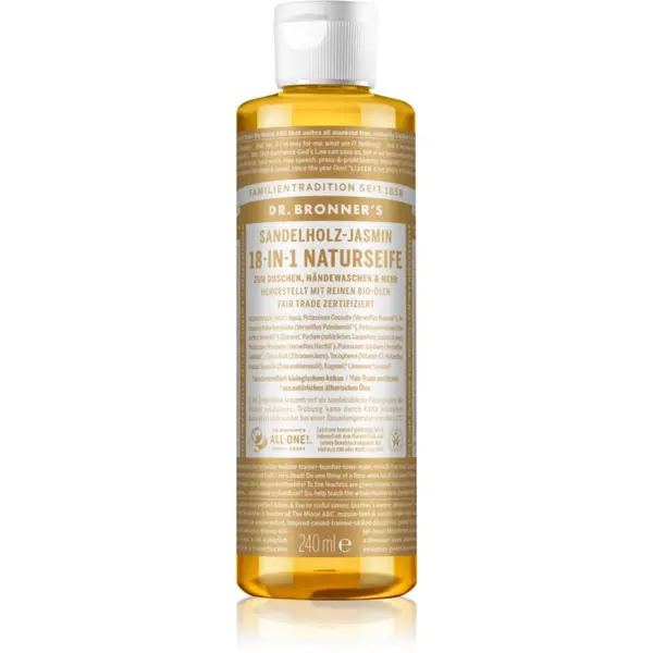 Dr. Bronner’s Dr. Bronner’s Sandalwood & Jasmine tekoče univerzalno milo 240 ml
