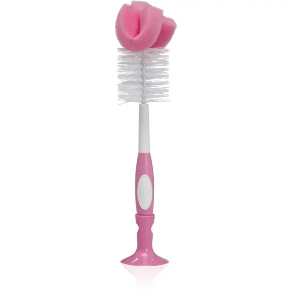 Dr. Brown's Dr. Brown's Bottle Brush krtača set krtačk za čiščenje stekleničk in cucljev Pink 1 kos