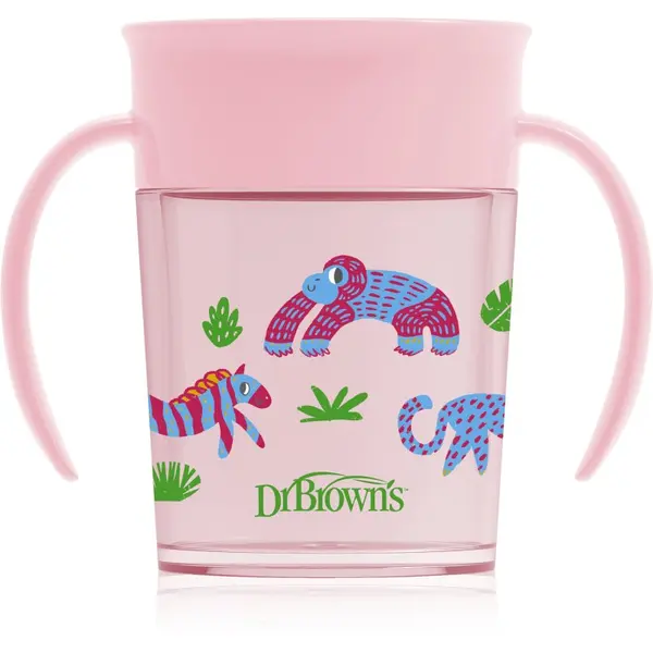 Dr. Brown's Dr. Brown's Cheers 360° Jungle skodelica 4 m+ 200 ml