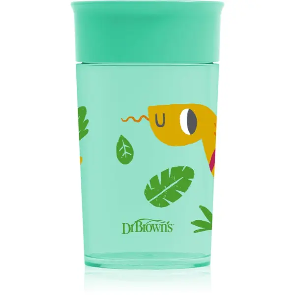 Dr. Brown's Dr. Brown's Cheers 360° Jungle skodelica 9 m+ 300 ml