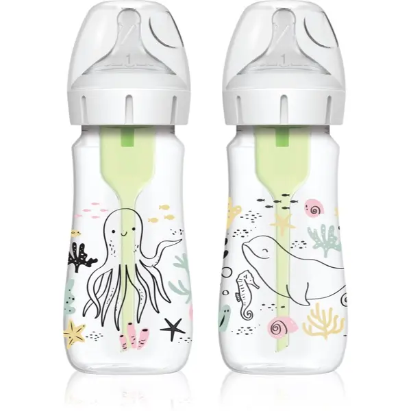 Dr. Brown's Dr. Brown's Options+ Ocean steklenička za dojenčke 2x270 ml