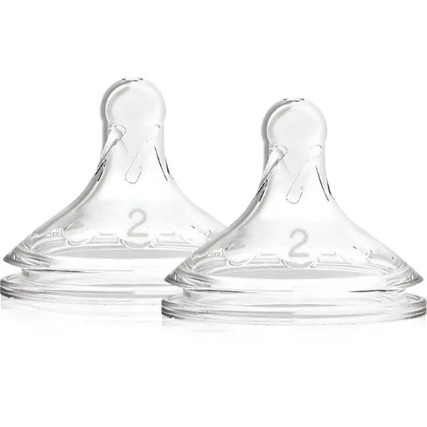 Dr. Brown's Dr. Brown's Options+ Wide-Neck Level 2 cucelj za stekleničko 3 m+ 2 kos