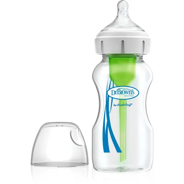 Dr. Brown's Dr. Brown's Options+ Wide-Neck steklenička z ventilom proti kolikam 270 ml